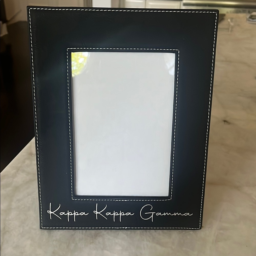 Kappa Kappa Gamma Black Photo Frame